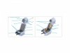Quinta Studio QR+32040 K-36L (early) ejection seat (for Su-25 aircraft until 2007) (All kits) 1/32